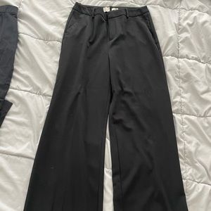 A New Day Black Wide Leg Trousers - Size 10